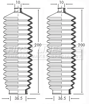 комплект маншон, кормилно управление FIRST LINE          