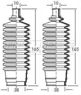 комплект маншон, кормилно управление FIRST LINE          
