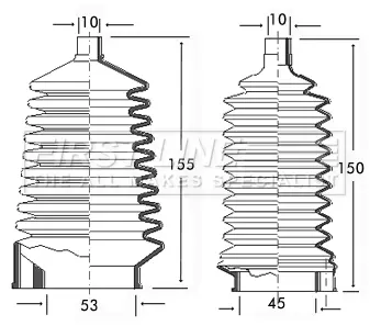 комплект маншон, кормилно управление FIRST LINE          