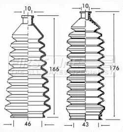 комплект маншон, кормилно управление FIRST LINE          