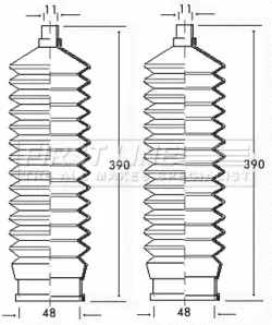 комплект маншон, кормилно управление FIRST LINE          