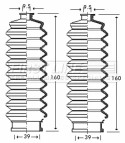 комплект маншон, кормилно управление FIRST LINE          