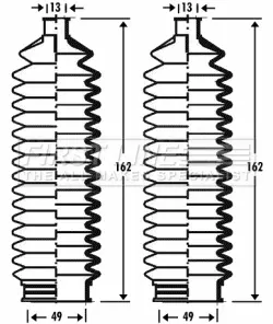 комплект маншон, кормилно управление FIRST LINE          