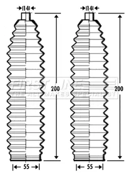 комплект маншон, кормилно управление FIRST LINE          