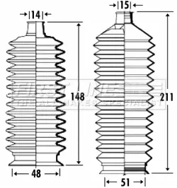 комплект маншон, кормилно управление FIRST LINE          