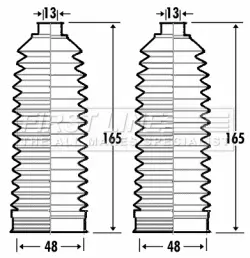 комплект маншон, кормилно управление FIRST LINE          