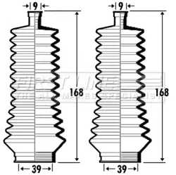 комплект маншон, кормилно управление FIRST LINE          