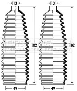 комплект маншон, кормилно управление FIRST LINE          