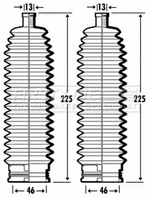 комплект маншон, кормилно управление FIRST LINE          