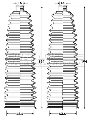 комплект маншон, кормилно управление FIRST LINE          