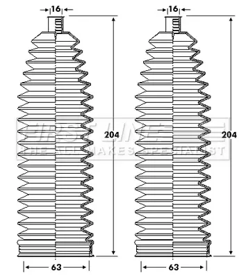 комплект маншон, кормилно управление FIRST LINE          