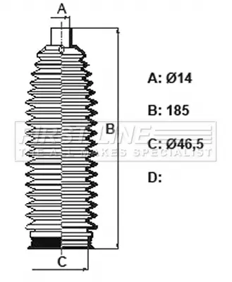 комплект маншон, кормилно управление FIRST LINE          