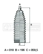 комплект маншон, кормилно управление FIRST LINE          
