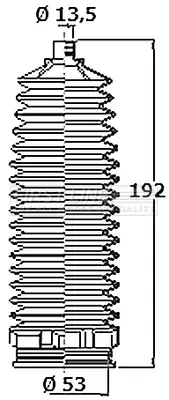 комплект маншон, кормилно управление FIRST LINE          