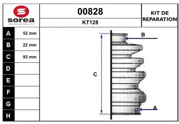 комплект маншон, полуоска SNRA                