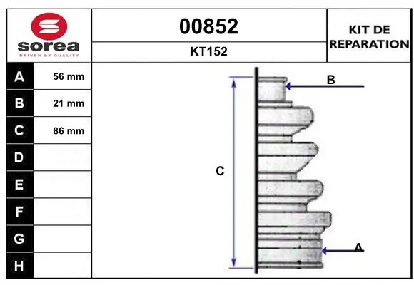 комплект маншон, полуоска SNRA                