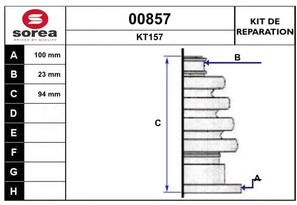 комплект маншон, полуоска SNRA                