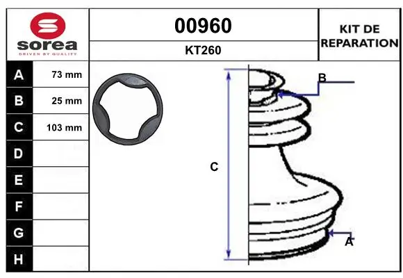 комплект маншон, полуоска SNRA                