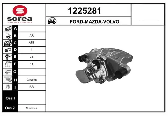 спирачен апарат SNRA                