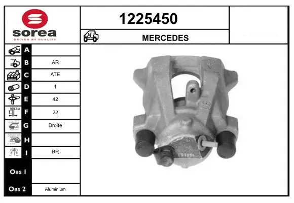 Ремонтни комплекти за MERCEDES-BENZ S-CLASS (W220) S 400 CDI (220.028, 220.128) 1225450 SNRA                