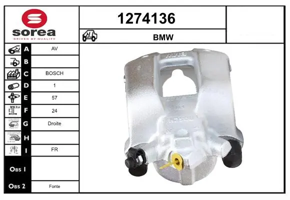 Ремонтни комплекти за BMW 3 Touring (F31) 335 i 1274136 SNRA                