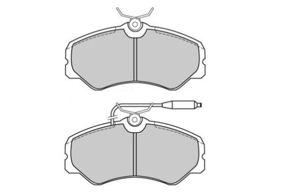 комплект спирачно феродо, дискови спирачки FREMAX              
