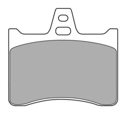 комплект спирачно феродо, дискови спирачки FREMAX              