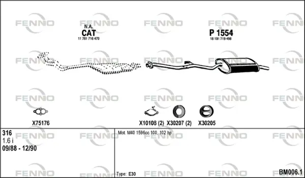 Изпускателна система FENNO               