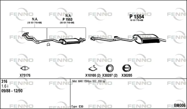 Изпускателна система FENNO               
