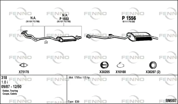 Изпускателна система FENNO               