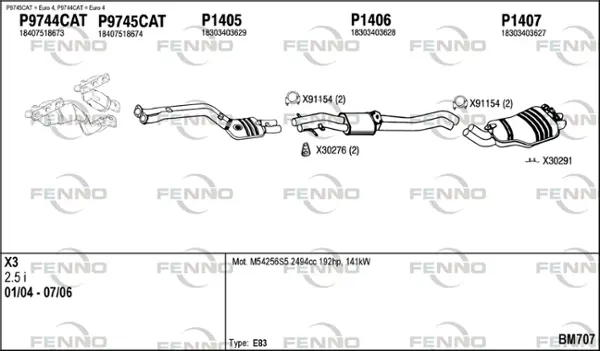 Изпускателна система FENNO               
