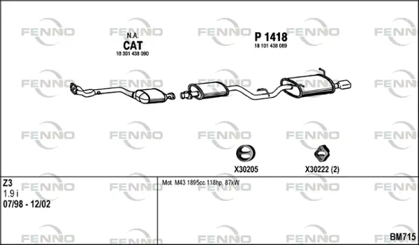 Изпускателна система FENNO               