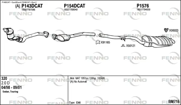 Изпускателна система FENNO               