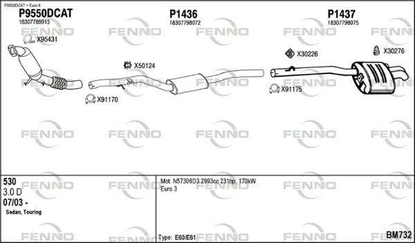 Изпускателна система FENNO               