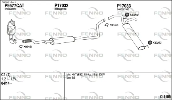 Изпускателна система FENNO               