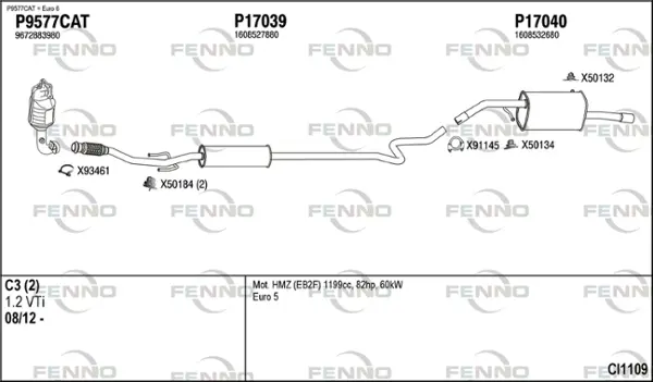 Изпускателна система FENNO               