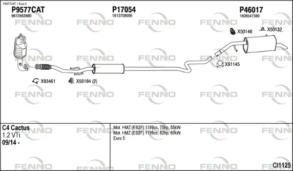 Изпускателна система FENNO               