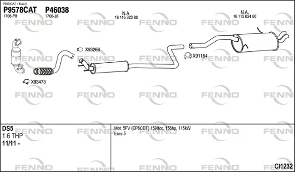 Изпускателна система FENNO               