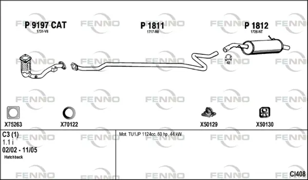 Изпускателна система FENNO               