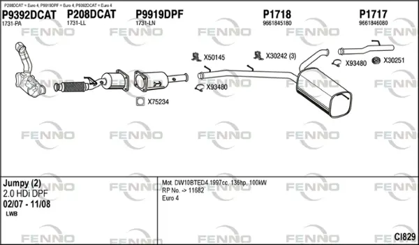 Изпускателна система FENNO               