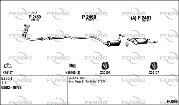 Изпускателна система FENNO               