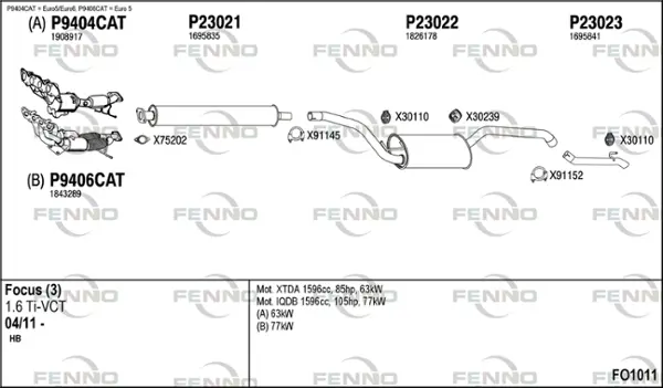 Изпускателна система FENNO               