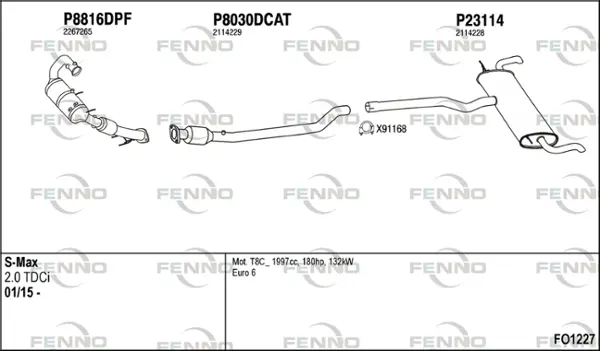 Изпускателна система FENNO               