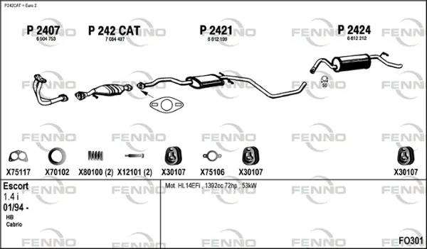 Изпускателна система FENNO               