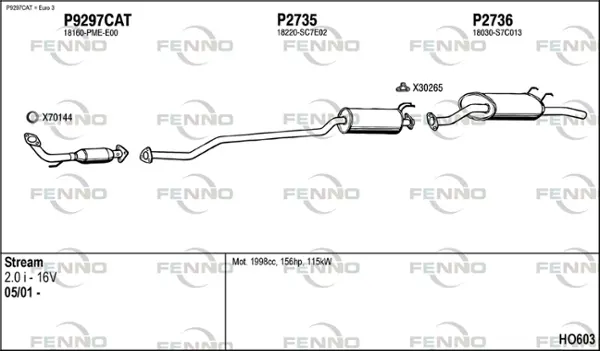 Изпускателна система FENNO               