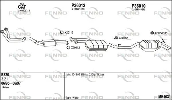 Изпускателна система FENNO               