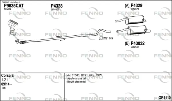 Изпускателна система FENNO               