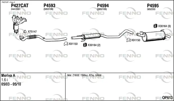 Изпускателна система FENNO               