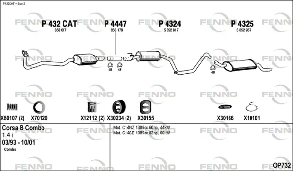 Изпускателна система FENNO               