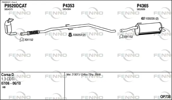Изпускателна система FENNO               